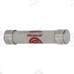 Semiconductor Fuse: FWJ Series, Fast-Acting, 30 A, 1,000 V AC, 800 V DC DC Volt Rating (MPN FWJ-30A14F). Key specifications — Series: FWJ; Brand: BUSSMANN; Voltage Type: AC/DC.