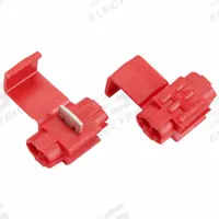 3M Insulation Displacement Connector: 2 Ports, Red, 18 AWG – 14 AWG Run Size Range, 600 V (MPN 905-BULK). Key specifications — attr1308123: 3M; attr1351571: No.