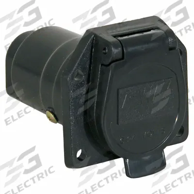 BUYERS PRODUCTS Trailer Connector: 7-Way Blade, 7-Way Blade, Nylon Plastic (MPN TC1007P) - Fleet and Vehicle Maintenance