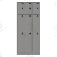SENTINEL Law Enforcement Evidence Locker: Pass-Through Backing, Keyless Lift Latch, 6 Compartments (MPN 06AC-PT). Key specifications — Brand: SENTINEL; Product Ships: Assembled; Color: Gray.