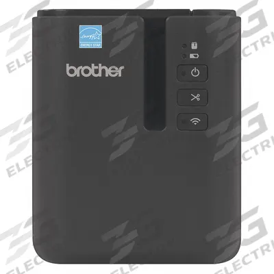 BROTHER Desktop Printer: 1.26 in Max. Print Wd, 2.4 in/sec, Cutter Dispensing - Thermal Transfer Desktop Printers
