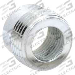 HUBBELL KILLARK Reducing Bushing - Haz Loc: Steel, 1 1/2 in_2 in Trade Size (MPN RE65S). Key specifications — Reduction Size: 2 in to 1-1/2 in; Brand: HUBBELL KILLARK.