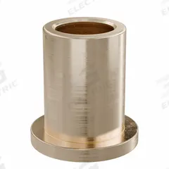 Flanged Sleeve Bearing: Bronze, SAE 841, 12 mm Bore, 17 mm OD, 25 mm Lg, -35°F to 300°F, 10 PK (MPN FFM1217-25B). Key specifications — System of Measurement: Metric; Material Grade: SAE 841; Flange Type: Flanged; Brand: OILITE.