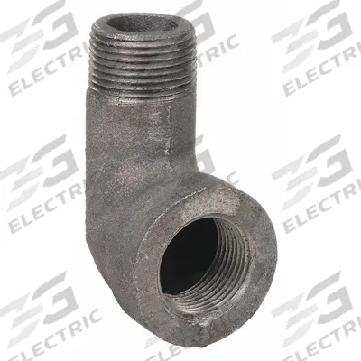 ANVIL Metal Pipe Elbow: 1/4 in x 1/4 in, Female NPT Threaded x Male NPT Threaded - Threaded High-Pressure Pipe Fittings