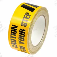 APPROVED VENDOR Barricade Tape: 60 ft Lg, 2 in Wd, Caution Watch Your Step Legend, Vinyl (MPN LB51726). Key specifications — Tape Message: Caution Watch Your Step; Message Color: Black; Brand: APPROVED VENDOR.