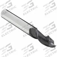 OSG Ball End Mill: Carbide, TiAlN Coated, 2 Flute, 1/4" Mill Dia, 3/4" LOC, 2-1/2" OAL (MPN HP421-2500-BN)