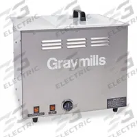 GRAYMILLS Ultrasonic Parts Washer: Ultrasonic, 316 Stainless Steel, 7 gal Fluid Capacity (MPN BTU1114-A). Key specifications — Brand: GRAYMILLS; Includes: Drain Fitting and Valve; Cleaning Method: Ultrasonic; Tank Material: 316 Stainless Steel; Work Lighting: No.
