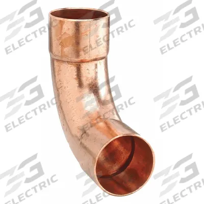NIBCO Sweat Fitting Elbow: 3/4 in CTS x 3/4 in CTS, Cup x FTG, Wrot Copper (MPN 607LT3/4) - Wrot Copper Tube Fittings