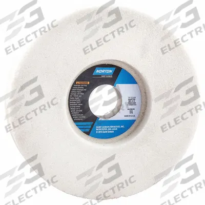 NORTON Recessed Grinding Wheel: Type 5, 7" x 1" x 1 1/4", 38A46-IVBE - Grinding Wheels for Light-to-Moderate Grinding of Tool Steels