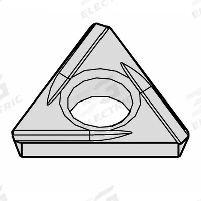 WIDIA Triangle Turning Insert: TPHH321R - Triangle (T) Indexable Turning Inserts