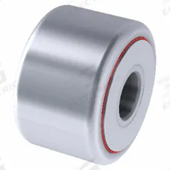 SMITH BEARING Cam Follower: 1 1/4 in Roller Dia, Std, 1 Row, Dbl Sealed, Flat, Stainless Steel (MPN YR-1-1/4-X-SS-FG). Key specifications — Duty Type: Standard; System of Measurement: Inch; Brand: SMITH BEARING.