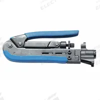 WESTWARD Crimper: For F Connectors, RG11/RG59/RG6, 6 7/8 in Overall Lg, Std Cushion Grip (MPN 13H875). Key specifications — attr470438: F-Type Compression Crimper; attr470441: RG6; attr470442: F Connectors; attr424247: WESTWARD.