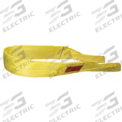 STREN-FLEX Web Sling: Type 3, Nylon, 20 ft Sling Lg, 18 in Eye Lg, 4 Plies (MPN EEF-4-906-20). Key specifications — Sling Type: Type 3; Brand: STREN-FLEX; Tag Type: Wear-Resistant Tag.