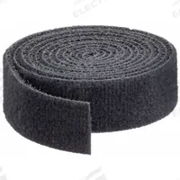 RIP-TIE Hook-and-Loop Cable Tie Roll: 15 ft Lg, 0.75 in Wd, 50 lb Tensile Strength, White (MPN W-15-MRL-W). Key specifications — Color: White; Material: Polyethylene; Brand: RIP-TIE.