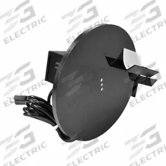 ZEBRA SKIMMERS Oil Skimmer: Disc, 5 gph, 7 in Reach, Steel Housing (MPN LH460). Key specifications — attr1087871: ZEBRA SKIMMERS CORP.; attr1087872: Plastic; attr1087880: Steel; attr1087881: Wipers; attr1087883: Optional Timer Available Separately.