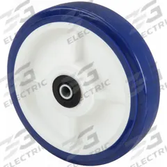 APPROVED VENDOR Caster Wheel: 6 in Wheel Dia., 2 in Wheel Wd, Polyurethane, 900 lb Load Rating, Std (MPN 2RZE2). Key specifications — Brand: APPROVED VENDOR; Wheel/Tread Color: Blue.