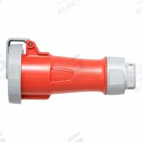 LEVITON Pin and Sleeve Connector: Red, 480V AC, Three Phase, 20 A, 3 Pole, 4 Wire, IEC Grounding (MPN 420C7WLEV). Key specifications — Brand: LEVITON.