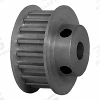 DAYTON Timing Pulley: Curvilinear, Fixed, For HTD Timing Belt Section, For 9 mm Belt Wd, 19 Teeth (MPN 19-5M09-6FA3). Key specifications — Brand: DAYTON; Finish: Clear Anodized; For Belt Series: Powerhouse®.