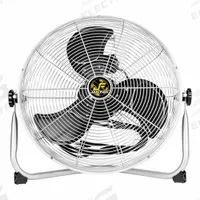JAN FAN Mounted Fan: 18 in Blade Dia, 3 Speeds, 120V AC, Direct Drive, Steel (MPN JF-18F-S). Key specifications — Number of Speeds: 3; Voltage: 120V AC; Brand: JAN FAN.