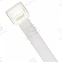 GRAINGER Cable Tie: 12 in Nominal Lg, 3 1/4 in Nominal Max. Bundle Dia., 0.3 in Wd, Natural, 100 PK (MPN 36J163). Key specifications — Outdoor Use: No; Color: Natural; Brand: GRAINGER.