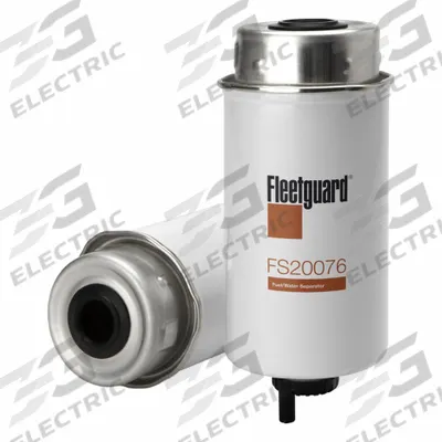 FLEETGUARD Automotive Fuel Filter: 14 in Overall Lg, 3 1/2 in Outside Dia - Can-Type Fuel/Water Separators