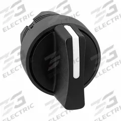 SCHNEIDER ELECTRIC Short-Handled Selector Switch: 22 mm Panel Mount Size, 3 Positions, Series XB5 (MPN ZB5AD7). Key specifications — Action: Momentary/Maintained/Maintained; Cam: No Cam Included; Brand: SCHNEIDER; Switch Bezel Material Type: Non-Metallic.