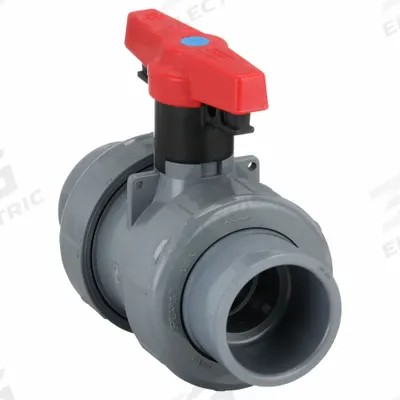 SPEARS Manual Two-Way Ball Valve: 1 1/2 in, CPVC, Straight, Socket x FNPT - CPVC Ball Valves