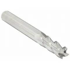 CLEVELAND Square End Mill: Carbide, 4 Flute, 1/4" Mill Dia, 3/4" LOC, 2-1/2" OAL (MPN C61847)