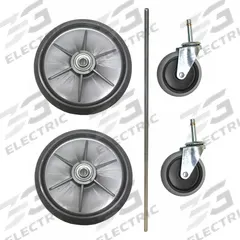 RUBBERMAID COMMERCIAL PRODUCTS Quiet Wheel and Axle Parts: For FG9T9400BLA (MPN GRFG9T94M10000). Key specifications — For Use With Mfr. Model Number: FG9T9400BLA; Fits Brand: Rubbermaid Commercial; Product Type: Quiet Wheel and Axle Parts; Brand: RUBBERMAID COMMERCIAL PRODUCTS.