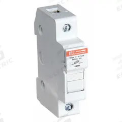 MERSEN Fuse Block: Finger-Safe, 1 Pole, 800 V AC, DIN Rail Mounting, Pressure Plate Termination (MPN USM1). Key specifications — Brand: MERSEN.