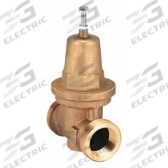 APOLLO Water Pressure Reducing Valve: NPT x NPT, 1 1/4 in Pipe Size, Bronze, 25 psig to 75 psig (MPN 36LF10601). Key specifications — Brand: APOLLO; Low-Lead Compliance: Low-Lead Compliant.