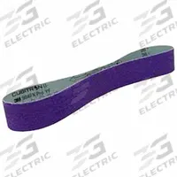 3M CUBITRON II Sanding Belt: 2 1/2 in W x 60 in L, Ceramic, 36 Grit, YF Wt Polyester Backing, 1184F. Key specifications — Brand: 3M CUBITRON II; Series: 1184F.