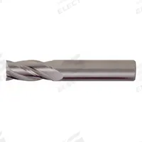 CLEVELAND Square End Mill: Carbide, 4 Flute, 7/16" Mill Dia, 3" LOC, 6" OAL (MPN C61889)