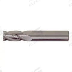 CLEVELAND Square End Mill: Carbide, 4 Flute, 7/16" Mill Dia, 3" LOC, 6" OAL (MPN C61889)