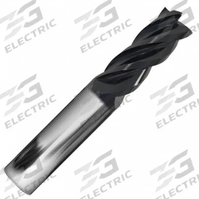 APPROVED VENDOR Square End Mill: Carbide, AlCrN Coated, 4 Flute, 5/8" Mill Dia, 2-1/2" LOC - Fast-Cutting Carbide Square End Mills for Stainless Steel & Super Alloys