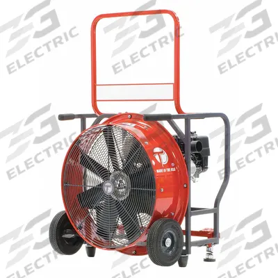 TEMPEST Fan: 1 Speeds, 21 in Blade Dia, 5 1/2 hp Motor Horsepower, Gas - Pressure Ventilation Blowers