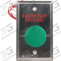 DORTRONICS Exit Push Button: 4 1/2 in Ht, 2 in Dp, 2 3/4 in Wd, Silver, Silver – Stainless Steel (MPN 5211-MP23DA/GxE3). Key specifications — Color: Gray; Product Type: Exit Push Button; Brand: DORTRONICS.