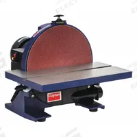 DAYTON Disc Sander: For Metal/Plastic/Wood, 115V, Single-Phase, 0.8 hp, 12 in Dia, Benchtop (MPN 2RYN9). Key specifications — attr652953: 115V; attr652936: Single-Phase; attr666565: Wood; attr652910: DAYTON.