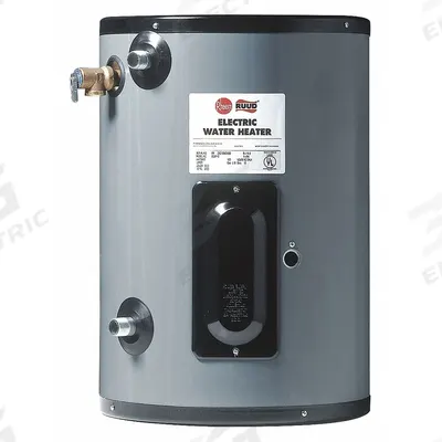 RHEEM-RUUD Electric Water Heater: 208V AC, 30 gal, 6,000 W, Single Phase, 32 in Ht - Compact Commercial Electric Water Heaters