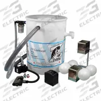 ZEBRA SKIMMERS Coalescer Sumpster: 3 gpm, For 15 gal Tank (MPN FZ17.S1). Key specifications — Brand: ZEBRA SKIMMERS CORP.; Product Type: Coalescer Sumpster; Tank Capacity: 15 gal; Manufacturer Part Number: FZ17.S1.