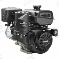 KOHLER Gasoline Engine: Series Command PRO® Series, 13.9 lb-ft Gross Torque, 9.5 hp Horsepower (MPN PA-CH395-3031). Key specifications — Muffler: Yes; Start Type: Recoil; Shaft Diameter: 3/4 in; Shaft Configuration: Drilled and Tapped 1.1" Deep X 7/16 20 UNF; Manufacturer Part Number: PA-CH395-3031.