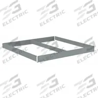 TENNSCO Shelf: 48 in x 42 in, 2,500 lb Load Capacity, Gray, Shelf (MPN ZLCS-4842). Key specifications — Includes: (4) Beams; Shelf Configuration: Single Straight; Color: Gray; Frame Material: Steel; Brand: TENNSCO; Frame Finish: Zinc Plated; Product Type: Shelf.
