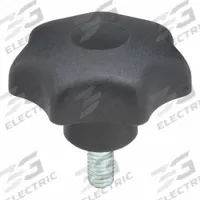 KIPP Hand Knob: 7 Point, Plastic w/ Steel Thread, 3/8"-16 Thread, 20 mm Thread Lg, 63 mm Dia (MPN K0155.4A42X20). Key specifications — Brand: KIPP.
