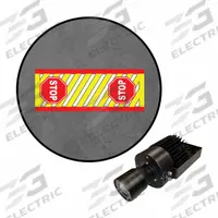 VISUAL WORKPLACE INC. Virtual Safety LED Walkway: Virtual Safety LED Walkway, Projector with Lens (MPN 66-3139-601EX-PS301). Key specifications — Brand: VISUAL WORKPLACE INC.; Includes: Power Supply; Laser Color: Red/Yellow; Watts: 50 W; Legend/Background Color: Stop Yellow Diagonal/Red Edges; Manufacturer Part Number: 66-3139-601EX-PS301; Product Type: Virtual Safety LED Walkway; Product Includes: Projector with Lens.