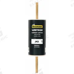 BUSSMANN Fuse: JKS Series, Class J, Bolt-On Body, Fast-Acting, 80 A, 600 V AC, Non-Indicating (MPN JKS-80). Key specifications — Series: JKS; Brand: BUSSMANN.