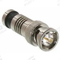 TRIPLETT Universal Coaxial Connector: Male, Connector, Silver, Compression, RG-59/RG-6, BNC, 10 PK (MPN 302-00CSTP). Key specifications — attr930438: Connector; attr930422: TRIPLETT; attr930423: Silver; attr930429: Nickel-Plated; attr930430: Male.