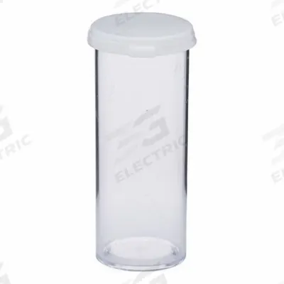 APPROVED VENDOR Vial with Cap: Sample, Polystyrene, 33.27 mL, 31.75 mm Body Dia, Non-Sterile - Plastic Lab Vials