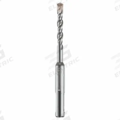 BOSCH Rotary Hammer Drill: 1/4 in Drill Bit Size, 2 in Max Drilling Dp - SDS-Plus Concrete & Masonry Drill Bits