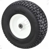 MARASTAR Flat-Free Wheel: 13 5/16 in Wheel Dia., 2 1/2 in Wheel Wd, Polyurethane, 3 1/16 in Hub Lg (MPN 30326). Key specifications — Brand: MARASTAR; Tire Sidewall Number: 13x5.00-6.