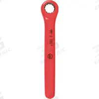 WIHA Box End Wrench: Alloy Steel, Chrome, 13 mm Head Size, 6 in Overall Lg, Std, Reversing (MPN 21213). Key specifications — attr309490: Chrome; attr309484: Yes; attr309492: Yes; attr309489: Alloy Steel; attr324928: WIHA.